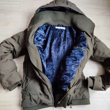 AKM L 사이즈 다운 자켓 더블 지퍼 고급 다운