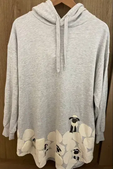 그라니프 숀더쉽 후드티 그레이