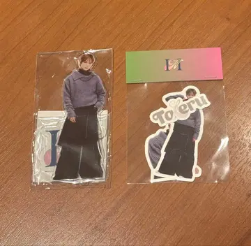 고토 타케루 INI NEW YEAR POPUP 아크릴 스탠드 스티커 세트