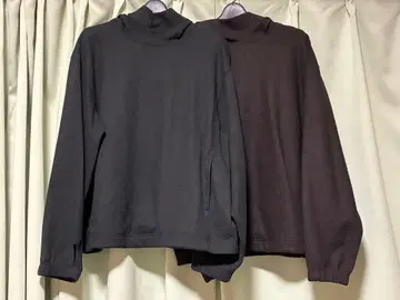 [새상품급] UNIQLO U 브러쉬드 저지 풀오버 후드티 2종 세트 M