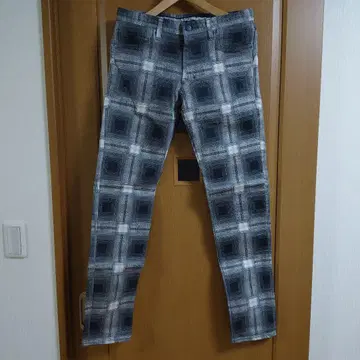 NUMBER(N)INE 타탄 체크 패턴 팬츠