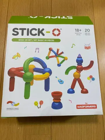 MAGFORMERS STICK-O BASIC 20 SET