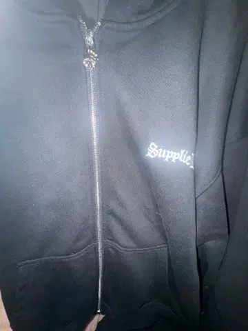 Supplier 블랙 후드티 L 사이즈 한계가격