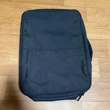무인양품 pc 수납 포켓 부착 발수 백팩 겸용 백 블랙 비즈니스 백
