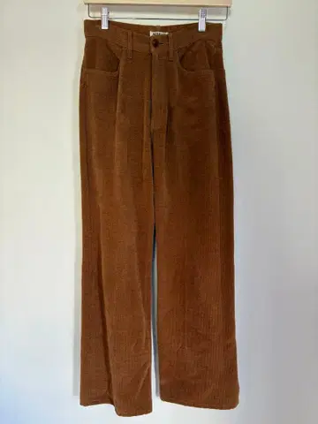 AURALEE / 22AW 컬렉션/코듀로이 와이드 팬츠