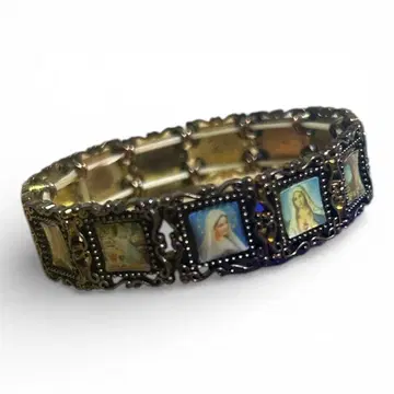 빈티지 크리스찬 아트 팔찌