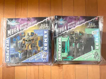 비틀보그 메탈릭스 비 파이터 가부토 쿠와가 피규어 세트