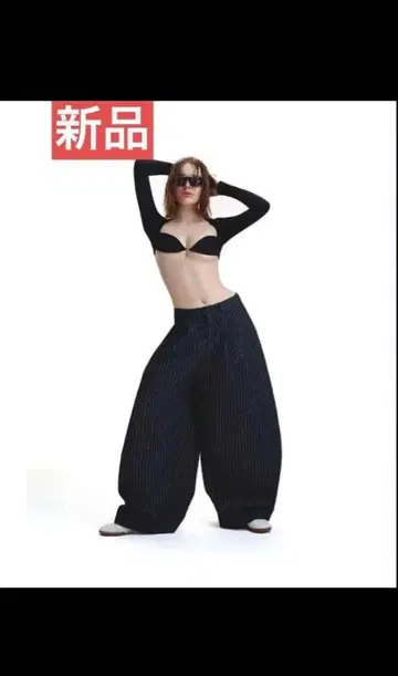 push push 데님 M 사이즈 슬랙스 팬츠