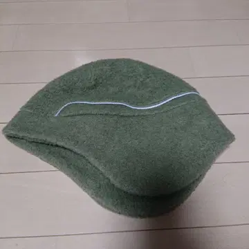 올리브 그린 니트 모자
