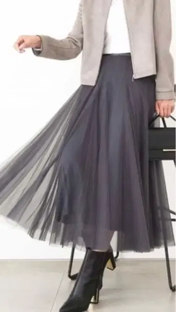 스커트 볼륨 샤샤 스커트/세탁 가능