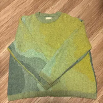 yoke/2023aw 니트/그린