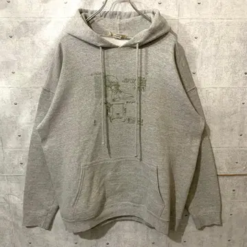 USA제 00s RECON 후드티 초기 L 우라하라 HECTIC