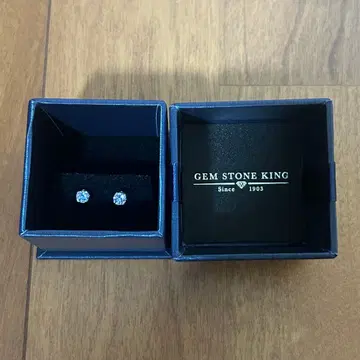 GEM STONE KING 스터드 귀걸이 양쪽 귀걸이 여성용