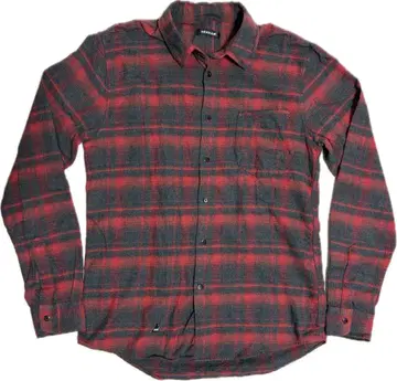 DENHAM 빨검 체크 플란넬 셔츠 L 사이즈 덴함