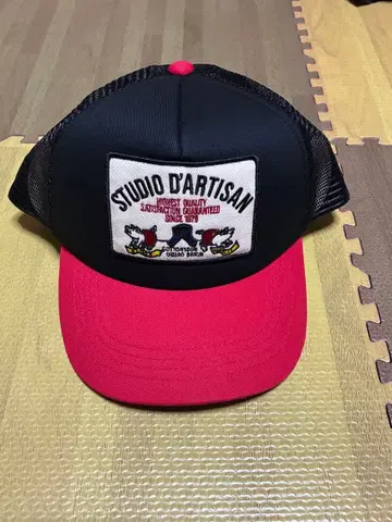 [ 새상품 ] 스튜디오 다치산 메쉬 캡 WORK CAP 블랙