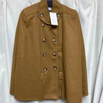 망토 코트 숏 기장