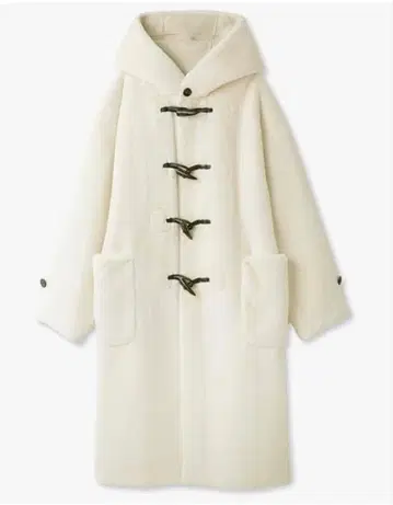 FURFUR 에코 퍼 더플 코트