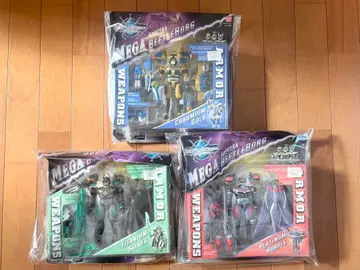 비틀보그 메탈릭스 비 파이터 가부토 쿠와가 피규어 세트