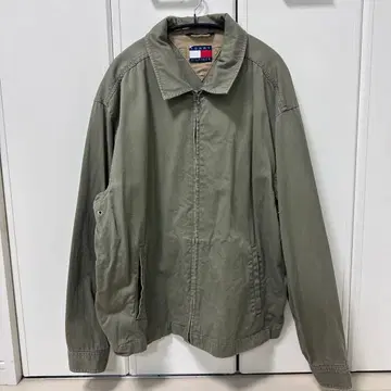 TOMMY HILFIGER 카키 자켓