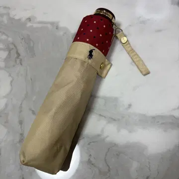 [ 인기 ] 랄프 로렌 도트 무늬 접이식 우산