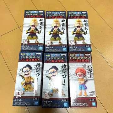 원피스 와노쿠니 월드 콜렉터블 피규어 6체 세트 새상품