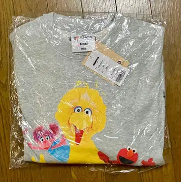 아토모스 핑크 맨투맨 세서미 스트릿 새상품