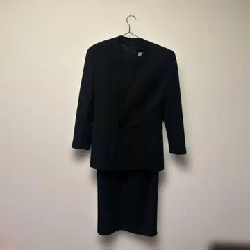 SOCIAL 블랙 원피스 수트 7호