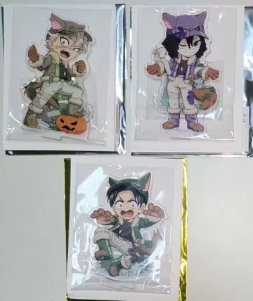 귀멸의 칼날 할로윈 아크릴 스탠드 사네미 이구로 무라타