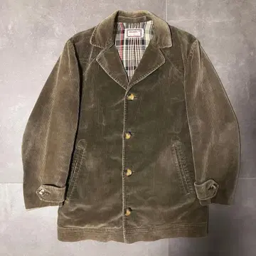 60s 더비 오브 샌프란시스코 코듀로이 자켓 코트 하프