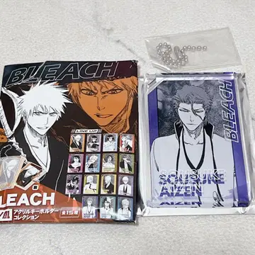 BLEACH 도미노풍 아크릴 키링 아이젠 소스케