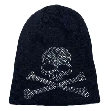 비니 00s skull archive 헤이세이 y2k design