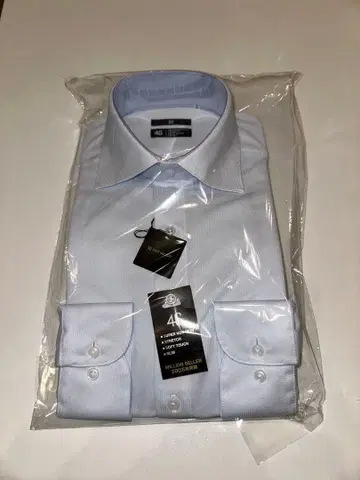 정장 셀렉트 라이트 블루 4S 긴팔 셔츠