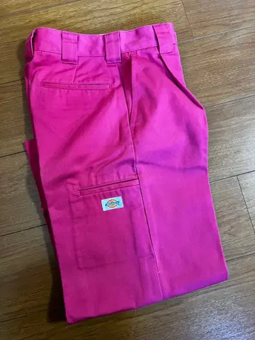 Dickies 핑크 와이드 팬츠