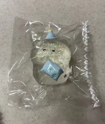 클리어 반짝반짝 고양이 스퀴즈