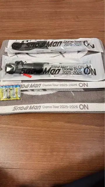 Snow Man Dome Tour 2025-2026 응원봉 타월