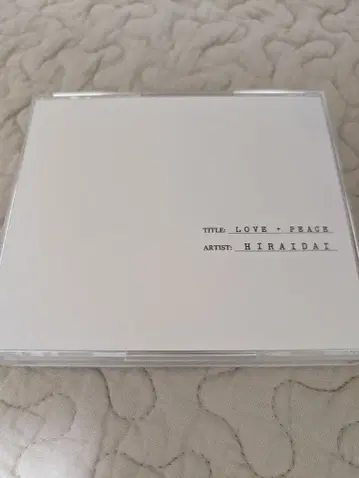 LOVE+PEACE CD 3장 세트