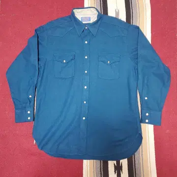 새상품급 Pendleton 90s 울 웨스턴 셔츠 USA제