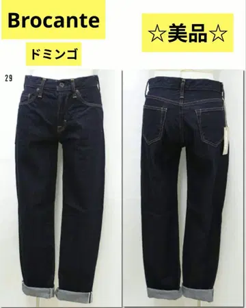 [ 새상품급 ] 도밍고 브로캔트 데님 네이비 스트레이트