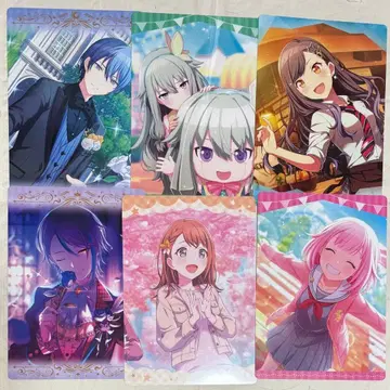 프로세카 책받침 파샤코레 색지 봉제 인형 에피카 캔뱃지