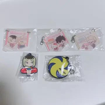 하이큐 키링 쿠로오 테츠로 코즈메 켄마 츠키시마 케이 미카사