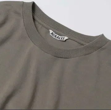 AURALEE LUSTER PLAITING TEE 오라리 셔츠