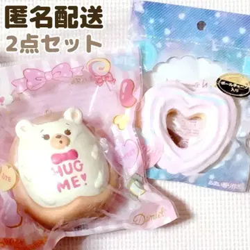 NIC 스퀴즈 세트 허그미 고슴도치 & 카페 드 N 하트 츄러스 레어