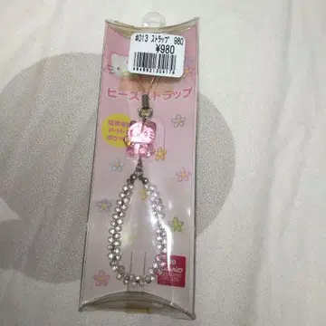 산리오 키티 비즈 스트랩 헤이세이 레트로