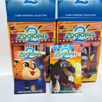 주토피아 디오라마 컬렉션 피규어 니블스 크로우하우저
