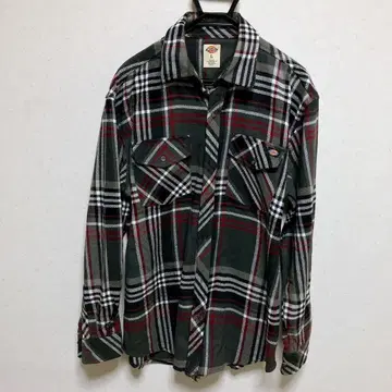 남성용 긴팔 플란넬 셔츠 디키즈 Dickies