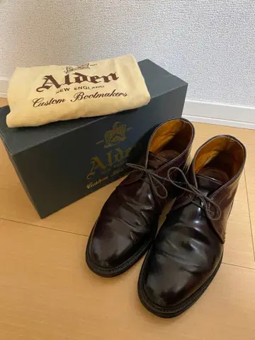 [ 새상품급 ] 알든 코도반 처카 부츠 alden