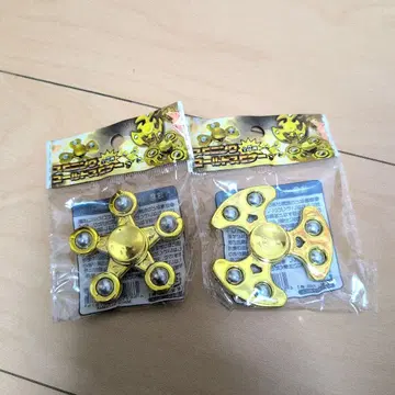 골드 피젯 스피너 2개 세트