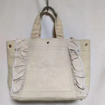 JILL by JILL STUART 프릴 토트백 베이지