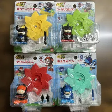 무시닌 캐릭터 피규어 4체 세트