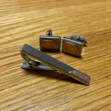 긴자 와코 커프스 링크 타이 바